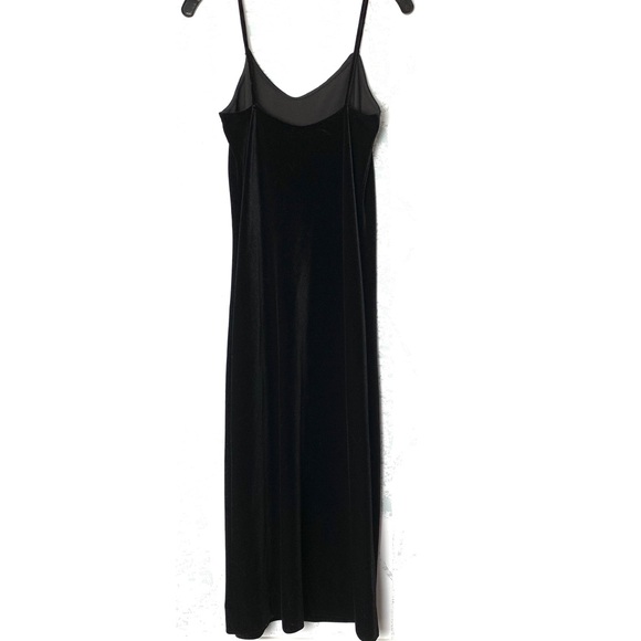 Rebecca Minkoff Black Velveteen Yoshi Slip Dress - Picture 6 of 8